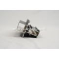 Aluminum profiles for thermal protection of curtain walls